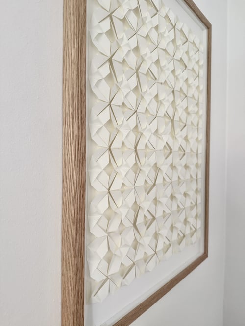 50x70cm, foldet værk, indrammet  (2)