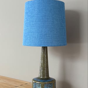 Upcycled vintage bordlampe - Palshus Keramik – produktbillede