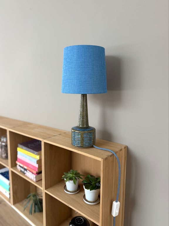Upcycled vintage bordlampe - Palshus Keramik billede 4