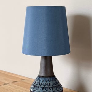 Upcycled vintage bordlampe - Søholm Keramik – produktbillede
