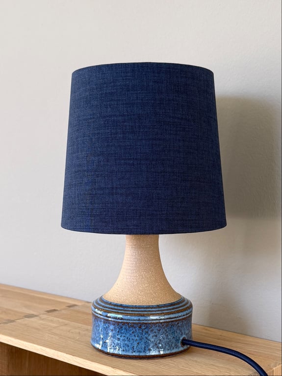 Upcycled vintage bordlampe - Søholm Keramik