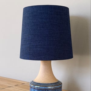 Upcycled vintage bordlampe - Søholm Keramik – produktbillede