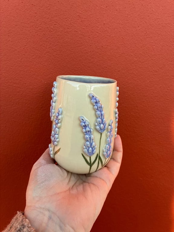Vase med lavendler
