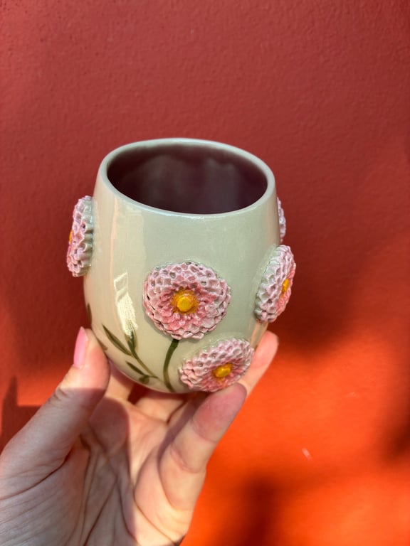 Vase med pæoner billede 2