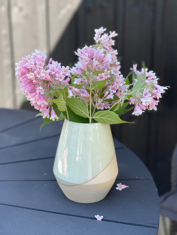 Vase, pebermynte - 16 cm