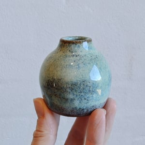 VASE LILLE RUSTIK MINT – produktbillede