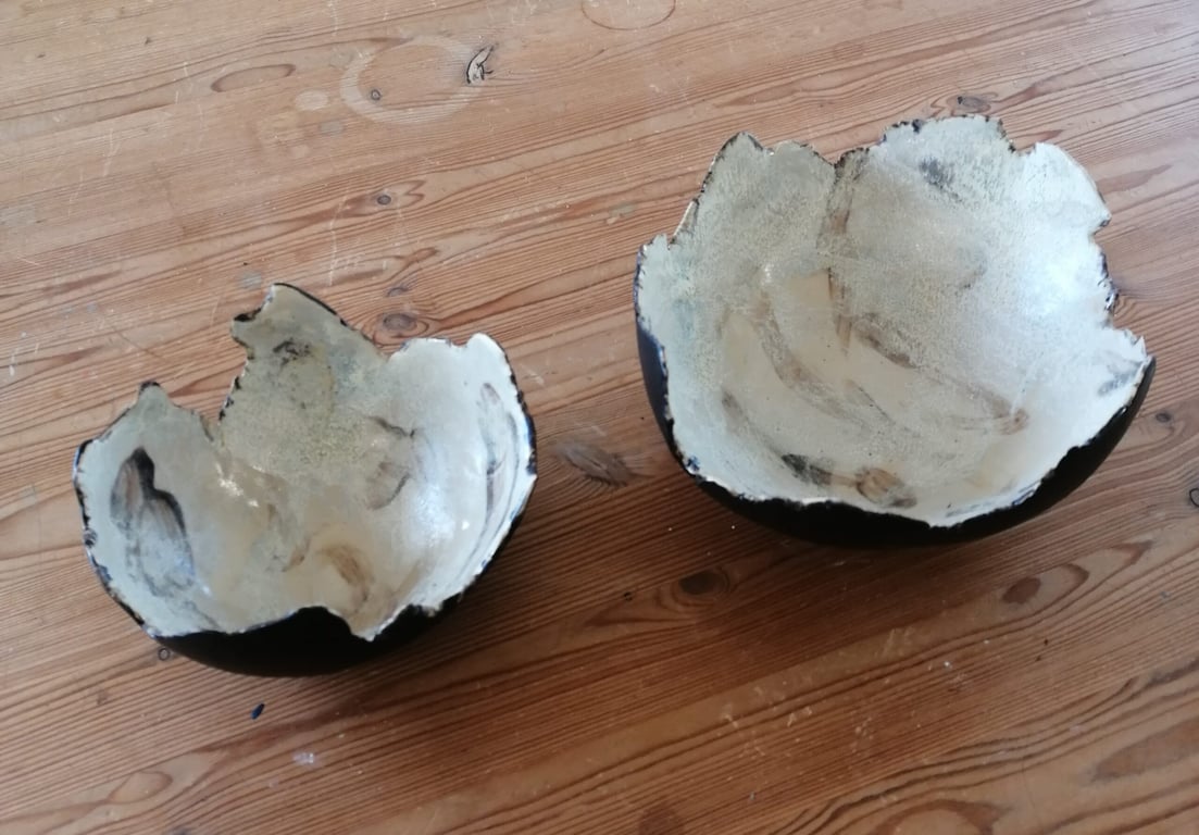 Keramik skål – æggeskaller –  Pris fra