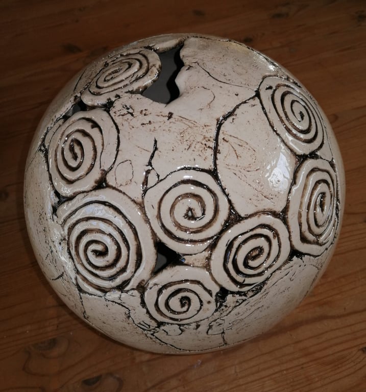 Stor keramik kugle ø 21 cm