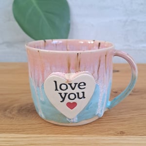Love you koppen kan indeholde 350 ml. – produktbillede