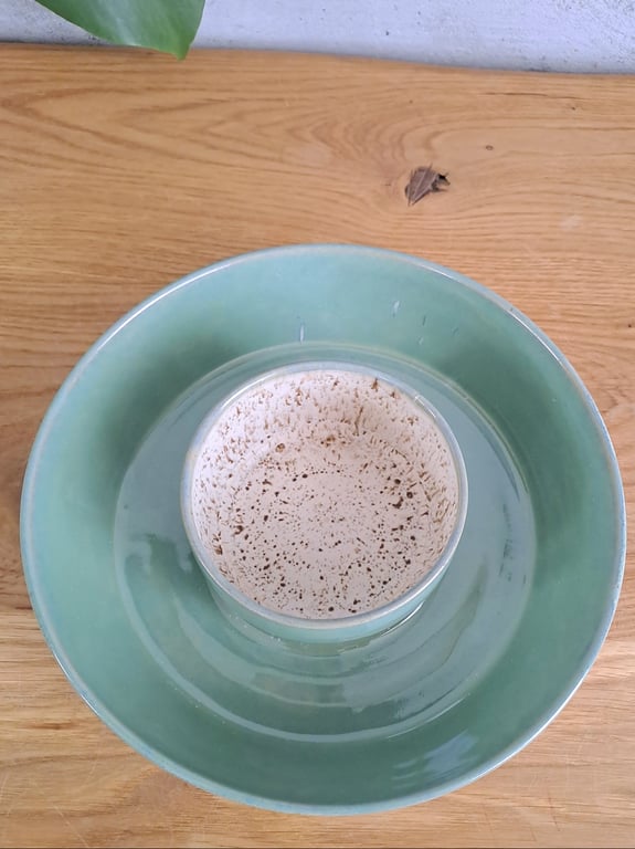 Snack skålen er 20,5 cm i diameter og ca. 4 cm høj billede 2