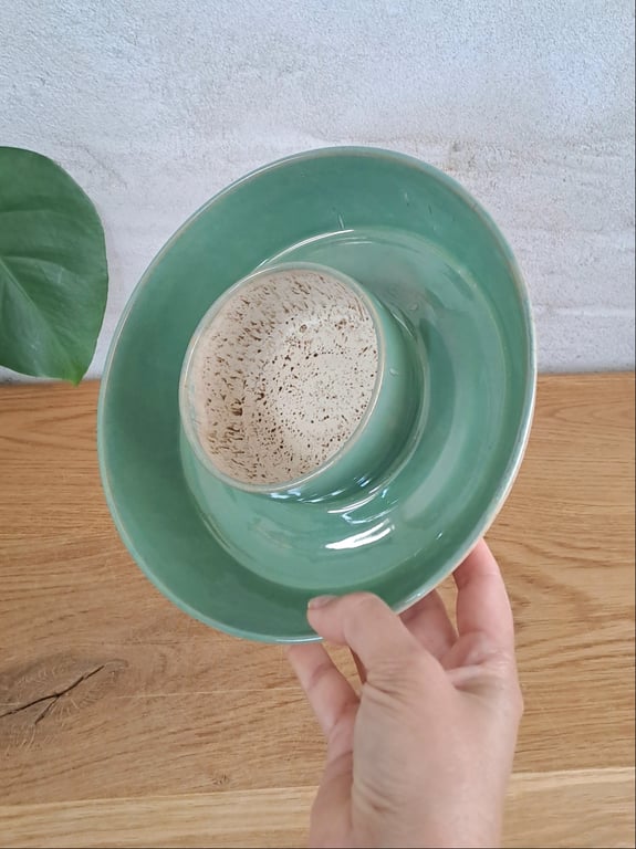 Snack skålen er 20,5 cm i diameter og ca. 4 cm høj billede 3