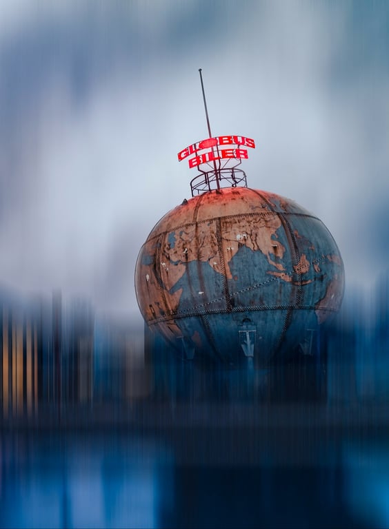 Globus biler -  Silkeborgs historisk vartegn indtil 2024