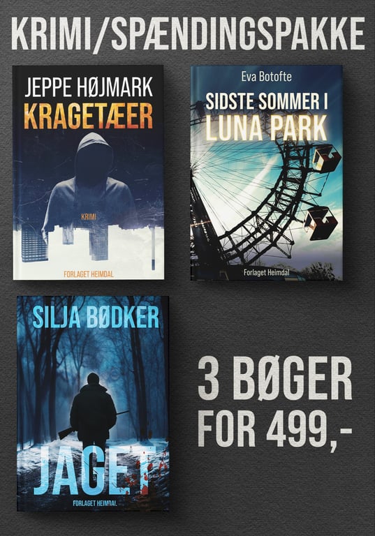 Krimi/spændingspakke - 3 hardcovers