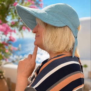 Sommerhat med stor skygge - beskyt ansigtet – produktbillede