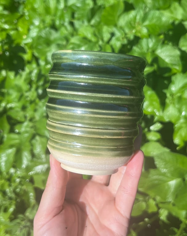 Spiralkop uden hank, grøn