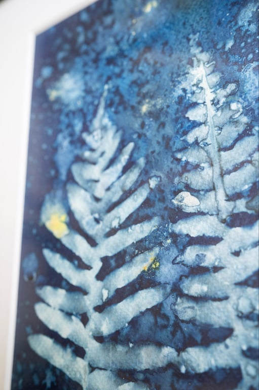 Cyanotype "Bregner #2" billede 3