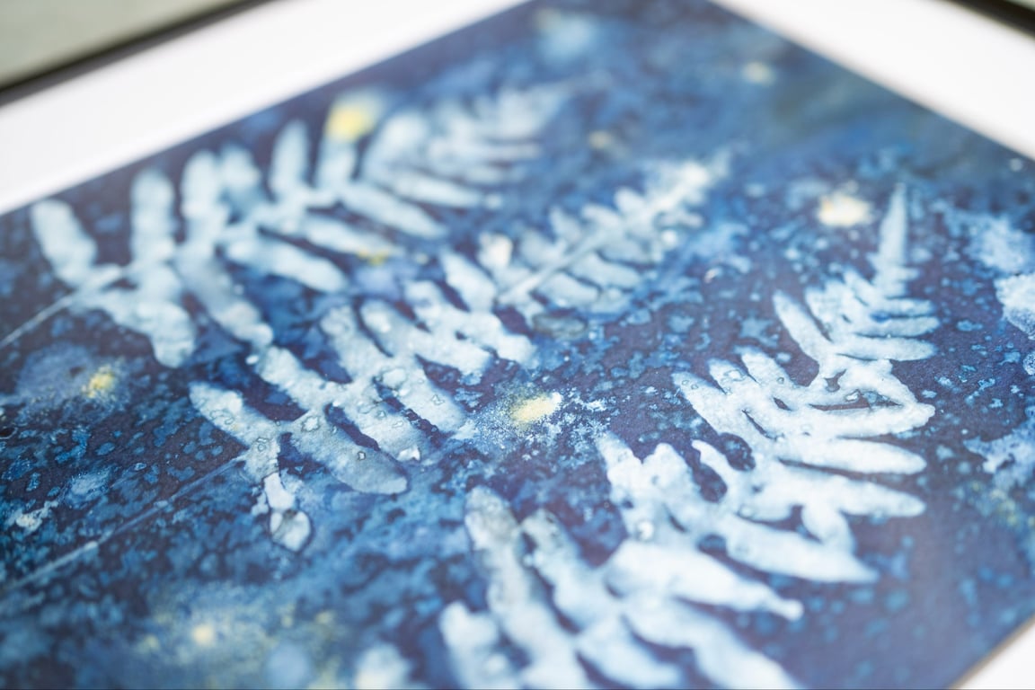 Cyanotype "Bregner #2" billede 2