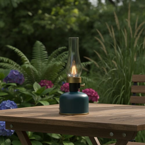 Lampe Ledningsfri Blå (2)