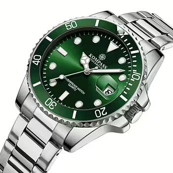 Kompass OceanXplorer Silver Green (2)
