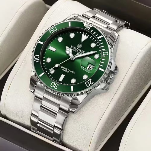 Kompass OceanXplorer Silver Green (3)