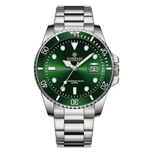 Kompass OceanXplorer Silver Green (1)
