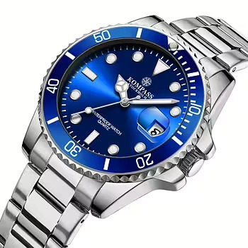 Kompass OceanXplorer Silver Blue (2)