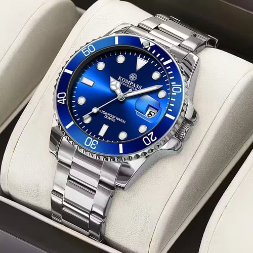 Kompass OceanXplorer Silver Blue (4)