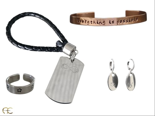 Prægede smykker & accessories (1)