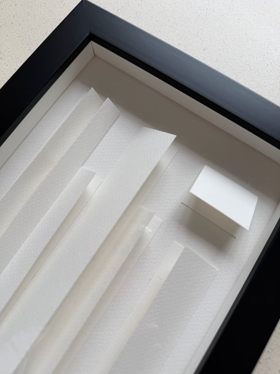 A5, 3D intervals, indrammet  billede 2