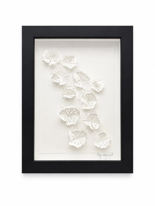 A5, 3D papercut, indrammet  (1)