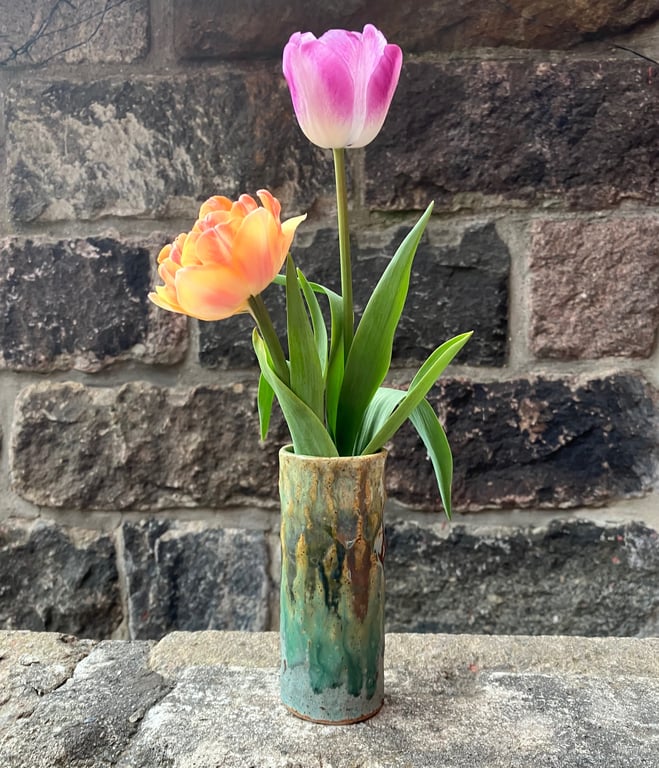 Vase, facetskåret  billede 8