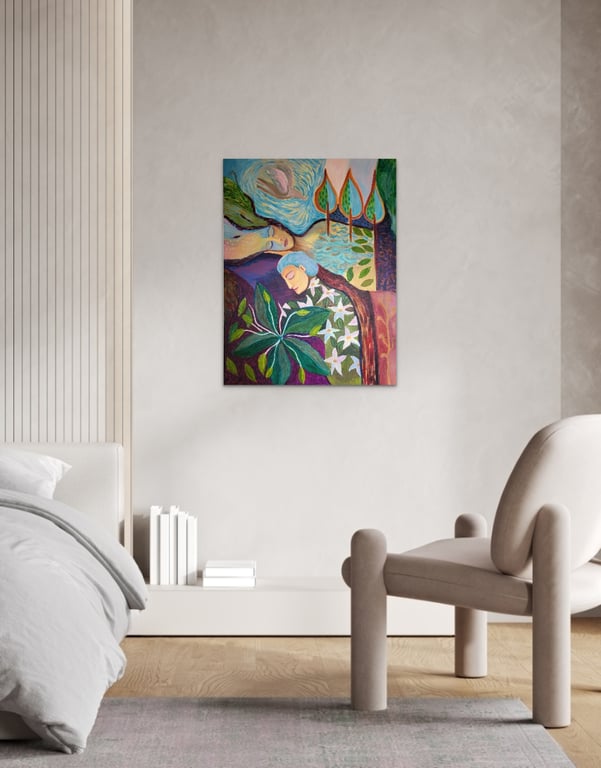 Earth Souls 60x80 billede 3