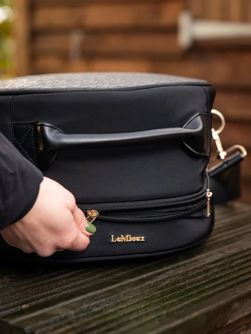 Lemieux/ Luxe Ridehjelms taske - Sort (3)