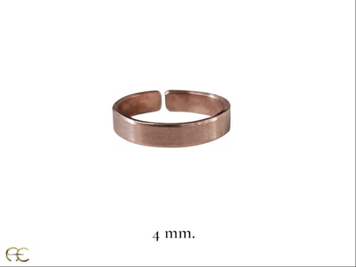 Ring kobber inkl. valgfri tekst (2)