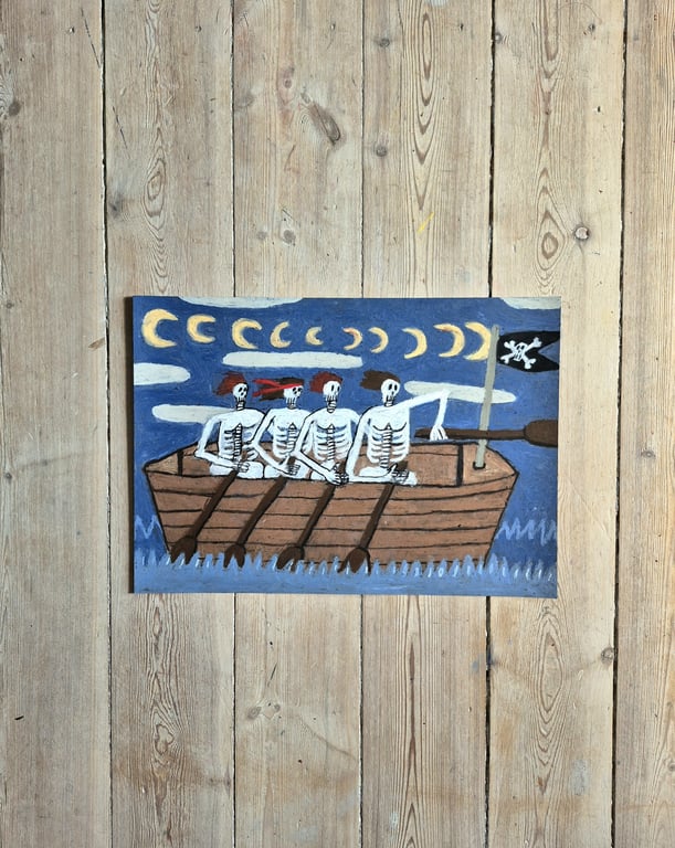 Row, row, till the end of time 