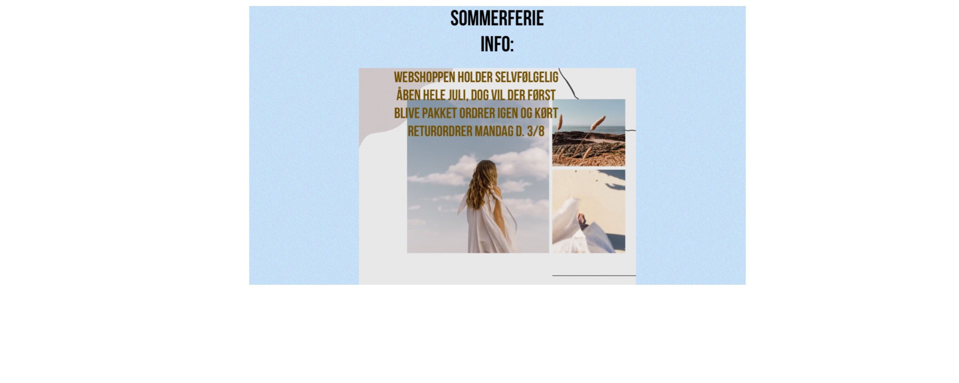 Kvinde i fire forskellige farverige kjoler, der står i både udendørs og indendørs miljøer, med teksten "KJOLEUNIVERSET" under billederne.