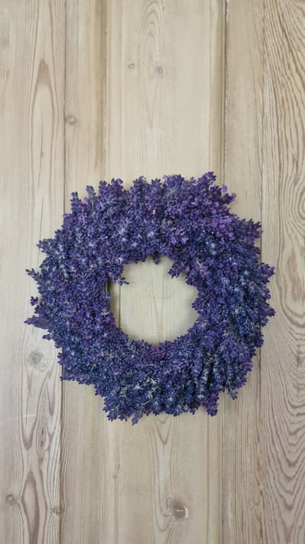 Lavendel krans billede 2
