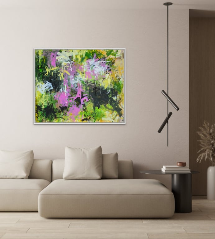 Sommerglad (100x120) billede 3