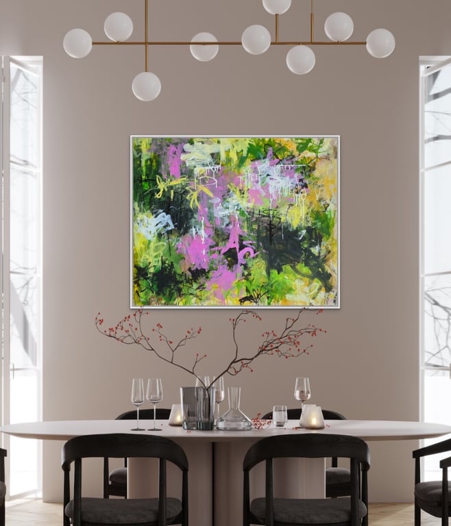 Sommerglad (100x120) billede 4