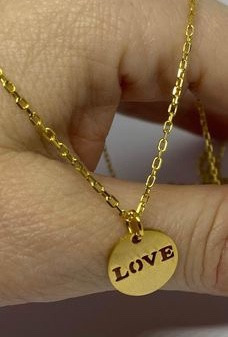 LOVE necklace  billede 2
