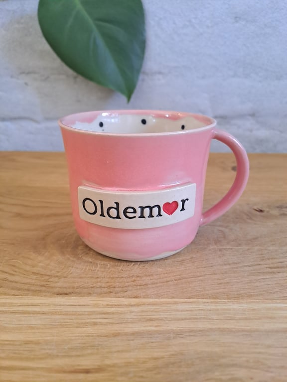 Oldemor koppen kan indeholde 350 ml.