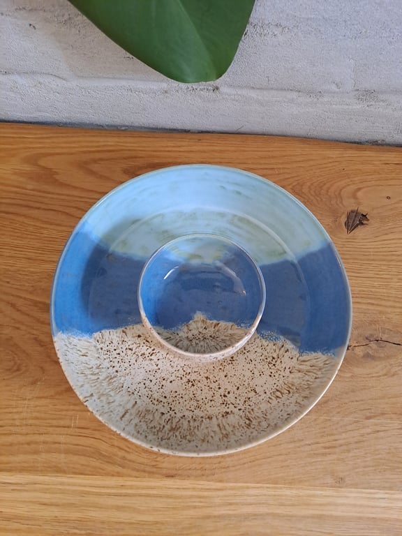 Serveringsskålen er 21 cm i diameter og 4,5 cm høj billede 2