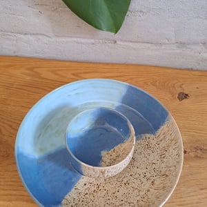 Serveringsskålen er 21 cm i diameter og 4,5 cm høj – produktbillede