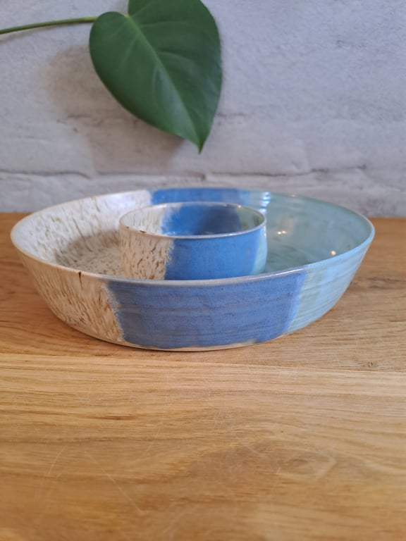 Serveringsskålen er 21 cm i diameter og 4,5 cm høj billede 3