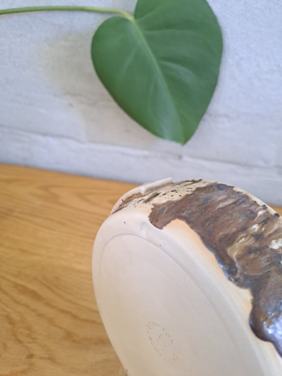Skål med bi - til karse (2. sortering pga. hak under bunden) billede 3