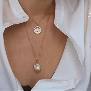 Lotus necklace  – produktbillede