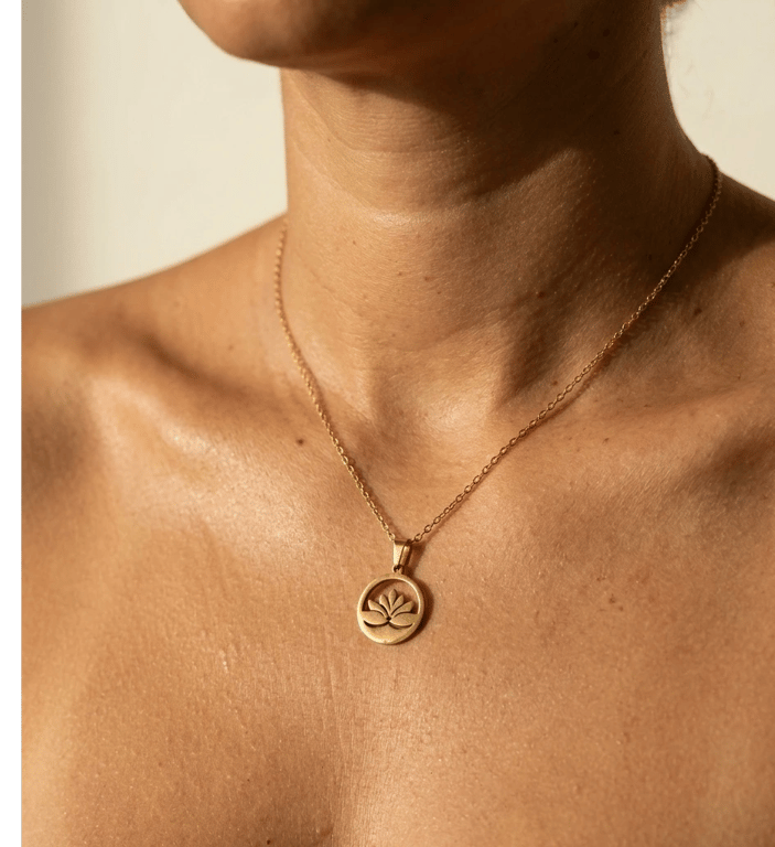 Lotus necklace  billede 2
