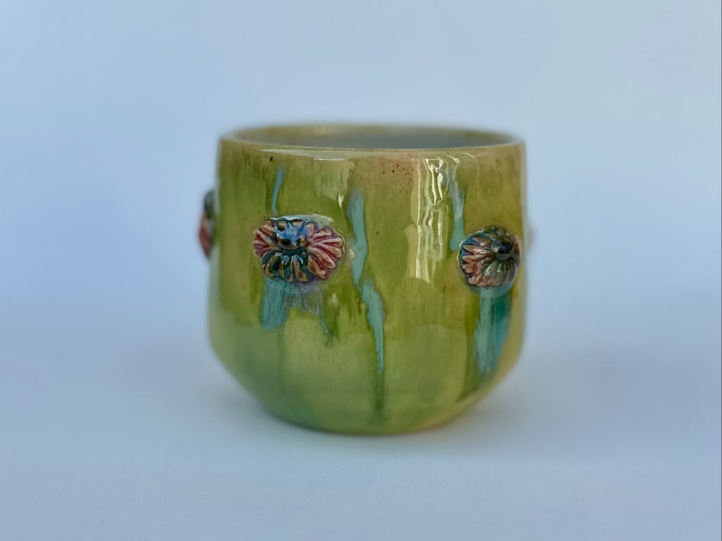Krus m 6 blomster