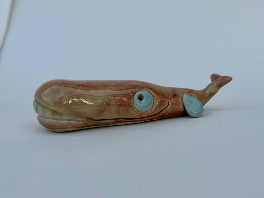 Flabet hval m luffer
