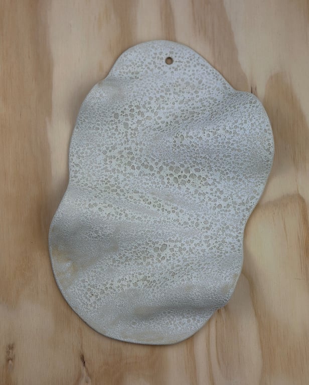 Tekstureret vægrelief - 31 x 20 cm